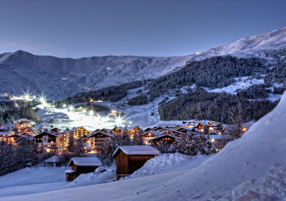 Fiss Ortsansichten Winter (c) Tirol Werbung